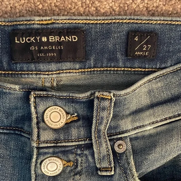 Lucky Brand Women's High Rise Blue Jeans - Picture 2 of 6